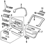 Genuine Gm Handle Bezel 10261578. Fixed Price $141.19.