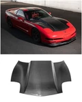 99-04 Corvette C5 Eos Performance Carbon Fiber Front Cow Vented Hood Cover. Fixed Price $4399.98.