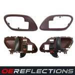 New 4PC Interior Door Handles & Bezels Trim Set Red For 95-99 Chevy Gmc Truck. Fixed Price $36.95.