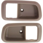 Front Door Handle Trim Set Of Brown Left & Right For 2000-2006 Toyota Tundra. Fixed Price $23.16.