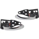 Door Handle Set For 2007-2011 Toyota Camry Front Rear Blk Knob/chr Lvr 2-PCS. Fixed Price $30.27.