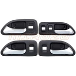 Pcs Black Chrome Interior Door Handles For 1994-1997 Honda Accord HO1552101. Fixed Price $15.93.