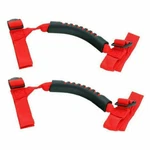 Pair Red Roll Bar Grip Grab Handles Fits 1955-2026 Jeep Wrangler Yj Tj Jk Jl. Fixed Price $10.59.