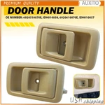 Beige Inside Door Handle Front/rear Left&right For 01-2004 Toyota Tacoma. Fixed Price $12.34.