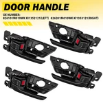 4X Interior Door Handle Front Rear Driver Passenger 2010-2013 Kia Forte. Fixed Price $33.62.