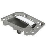 Gray & Silver Inside Door Handle Rear Left Fits 05-10 Jeep Grand Cherokee Chrome. Fixed Price $12.93.
