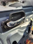 98-02 Lincoln Town Car Front Left Side Inner Door Handle Assembly F8VB-5421819. Fixed Price $54.00.