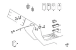 Genuine Mercedes-benz Switch 000-820-58-10. Fixed Price $41.40.