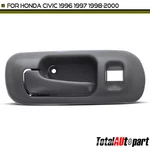 Taupe Interior Door Handle W/hole For Honda Civic 1996-2000 Front Driver Lh Side. Fixed Price $11.79.