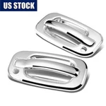 Chrome Outer Outside Exterior Door Handle Pair Set For Chevy Silverado Gmc Truck. Fixed Price $27.99.