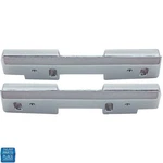 1965 - 1967 Impala Chrome Bases Front Pair 14" New. Fixed Price $42.99.