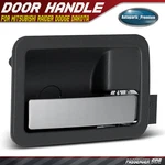 Passenger Silver & Gray Interior Door Handle For Dodge Durango Dakota Chrysler. Fixed Price $43.79.