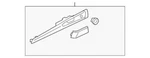 Genuine Ford 2013-2016 Fusion Interior Door Trim Insert Panel DS7Z-54275A37-BA. Fixed Price $80.99.