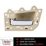 Rear+left Interior Door Handle For 2005-2010 Jeep Grand Cherokee Beige Chrome. Fixed Price $12.99.