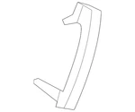 Genuine Audi Pull Handle 4L0-867-372-H77. Fixed Price $43.34.
