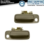 Door Handle Beige Exterior Front Lh Pair For 97-01 Toyota Lexus Camry ES300. Fixed Price $49.85.