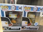 Funko Demon Slayer Susamaru Exclusive Pop! Vinyl Figures #1409 & #1515. Fixed Price $20.00.