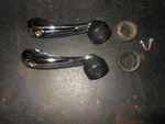 78-93 Dodge Truck Black & Chrome Window Crank Oem Ramcharger Rh Lh. Fixed Price $50.00.