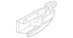 Genuine Jaguar Handle Inside C2D28033. Fixed Price $284.39.