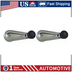 Dorman Manual Window Crank Handle Chrome Pair Fits International Truck Brand Pz. Fixed Price $50.30.