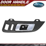 Front Driver Chrome+ Canyon Black Interior Door Handle For Lincoln Mkt 2010-2019. Fixed Price $38.19.