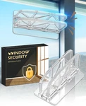 Sliding Door Window Locks - 2 Pack Glass For Child Safety. Fixed Price $21.44.