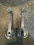 Vintage 1965-1966-1967 Mustang Window Cranks Pair FORD#C5ZB-6523348-B Used. Fixed Price $6.00.