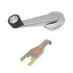 Chrome & Black Window Crank W/ Handle Removal Tool For 81-94 Gmc Chevy Pickup. Fixed Price $22.90.