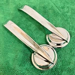 Nos 1950S 60S Ford Interior Door Handle Pair C2AB-6222614-A. Fixed Price $40.00.