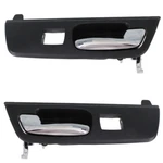 For 06-11 Dts Inside Inner Interior Rear Black & Chrome Door Handle L+r Set Pair. Fixed Price $39.95.