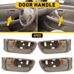 Door Handle Set Inner For Camry Toyota Beige 2002-2006 Front & Rear 4PC. Fixed Price $18.04.