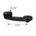 Window Crank For Freightliner HLK2080 Replaces A18-43563-000. Fixed Price $11.39.