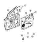 Genuine Mopar Door Interior Handle Left RT77BD1AA. Fixed Price $64.68.
