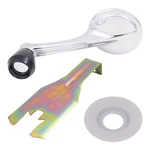 Manual Window Crank Fits 55-57 Tri Five Chrome Black & Handle Clip Removal Tool. Fixed Price $27.60.