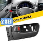 2X Inside Door Handle Front Left For Toyota Sienna 2004-10 Gray 69206-AE010-B1. Fixed Price $22.98.