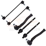 6X Front Sway Bars Inner Outer Tie Rods Kit For 04-09 Suzuki Swift All Models. Fixed Price $44.74.