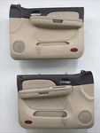 07-09 Cadillac Escalade Set Of Front Interior Power Door Panels Oem Tan/brown. Fixed Price $329.99.
