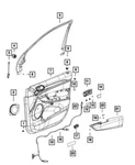 Genuine Mopar 2021-2023 Dodge Durango Inside Release Handle Right 6ZC62SZSAC. Fixed Price $58.31.