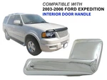 Chrome Front Rear Inner Door Handle For 03 - 06 Expedition Passenger FO1353128. Fixed Price $15.49.