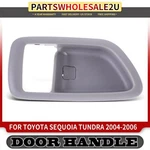 Front Rear Passenger Gray Interior Door Handle For Toyota Sequoia 2001-2007. Fixed Price $14.60.