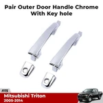 Outer Door Handle Chrome Key L+r Fits Mitsubishi Triton L200 Pickup 05-14 Ebez. Fixed Price $62.97.