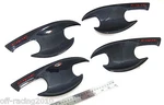 Set Black Carbon Handle Bowl 4 Door Cover For Honda Civic Fb Sedan 2013. Fixed Price $41.95.