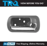 Trq Rear Right Interior Door Handle Chrome & Taupe For 2001-2005 Honda Civic. Fixed Price $18.95.