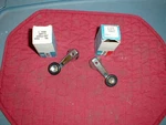 Nos Mopar 1966-67-68 C Body Vent Wing Window Handles. Fixed Price $180.00.
