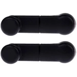 87-96 Ford F150 F250 Inner Left & Right Pair Black Door Window Crank Handles. Fixed Price $11.39.