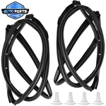 For 1997-2006 Jeep Crown Automotive Rubber Black Door Weatherstrip 5017463AF. Fixed Price $65.99.
