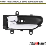 Chrome & Black Interior Door Handle For Nissan Rogue 2008-2013 Left Driver Side. Fixed Price $19.49.