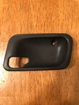 1998 Mitsubishi Montero Inner Door Handle Bezel Driver Left Lh MB517467 Gray. Fixed Price $15.00.