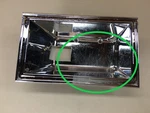 75-78 Gm Buick Driver Left Rear Front Door Handle Chrome Trim Bezel 1713185. Fixed Price $34.99.