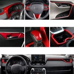 Inner Sporty Red Door Armrest Air Vent Water Cup Holder Cover For Toyota RAV4. Fixed Price $15.98.